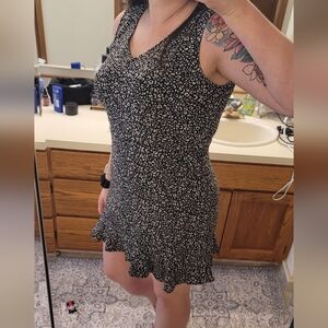 LOFT leopard print dress, size 12